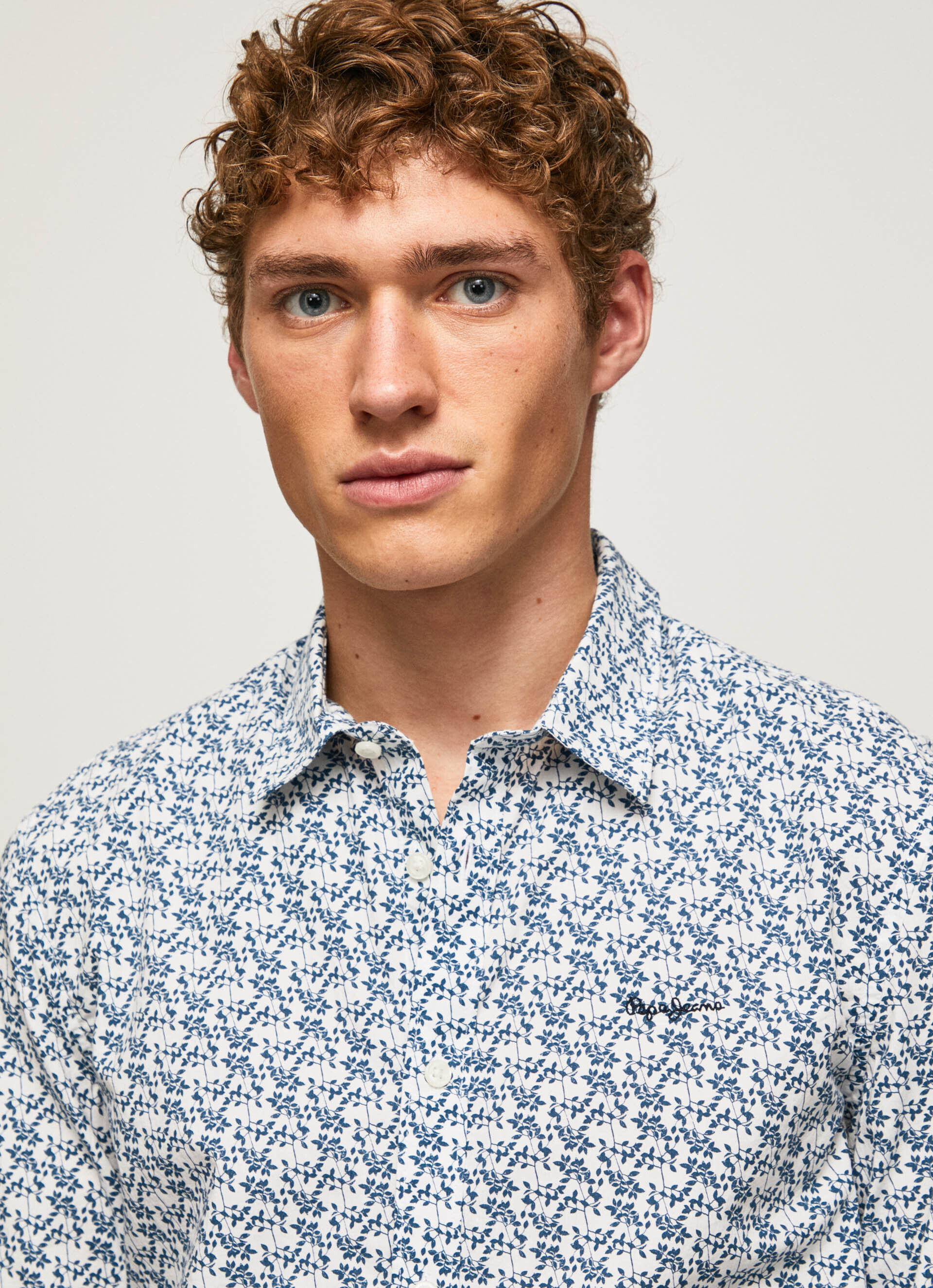 Camisa LOU FIT SLIM POPLIN - branca