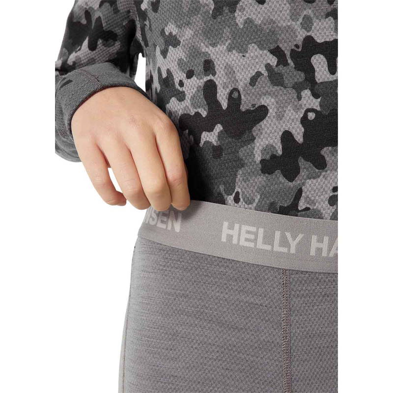 Helly Hansen Graphic Lifa Merinould Skiundertøj Børn