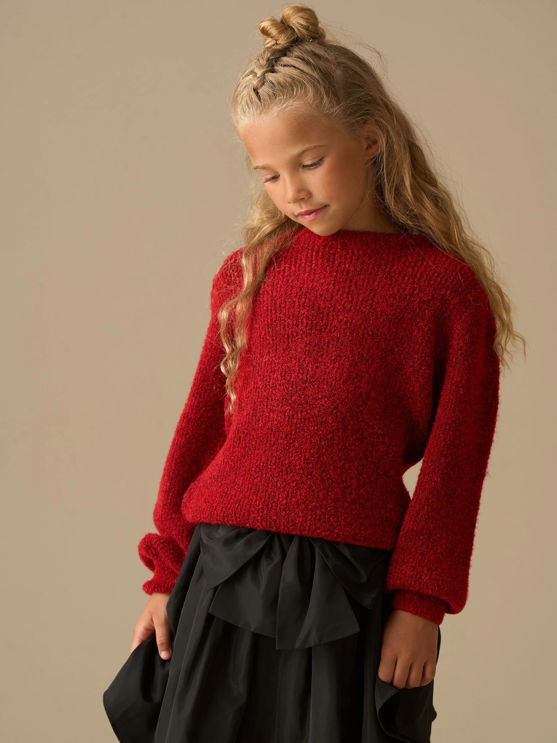 Angel & Rocket Alexis Bow Back Boule Jumper