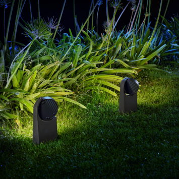 Philips tuinsokkel Mimosa antraciet
