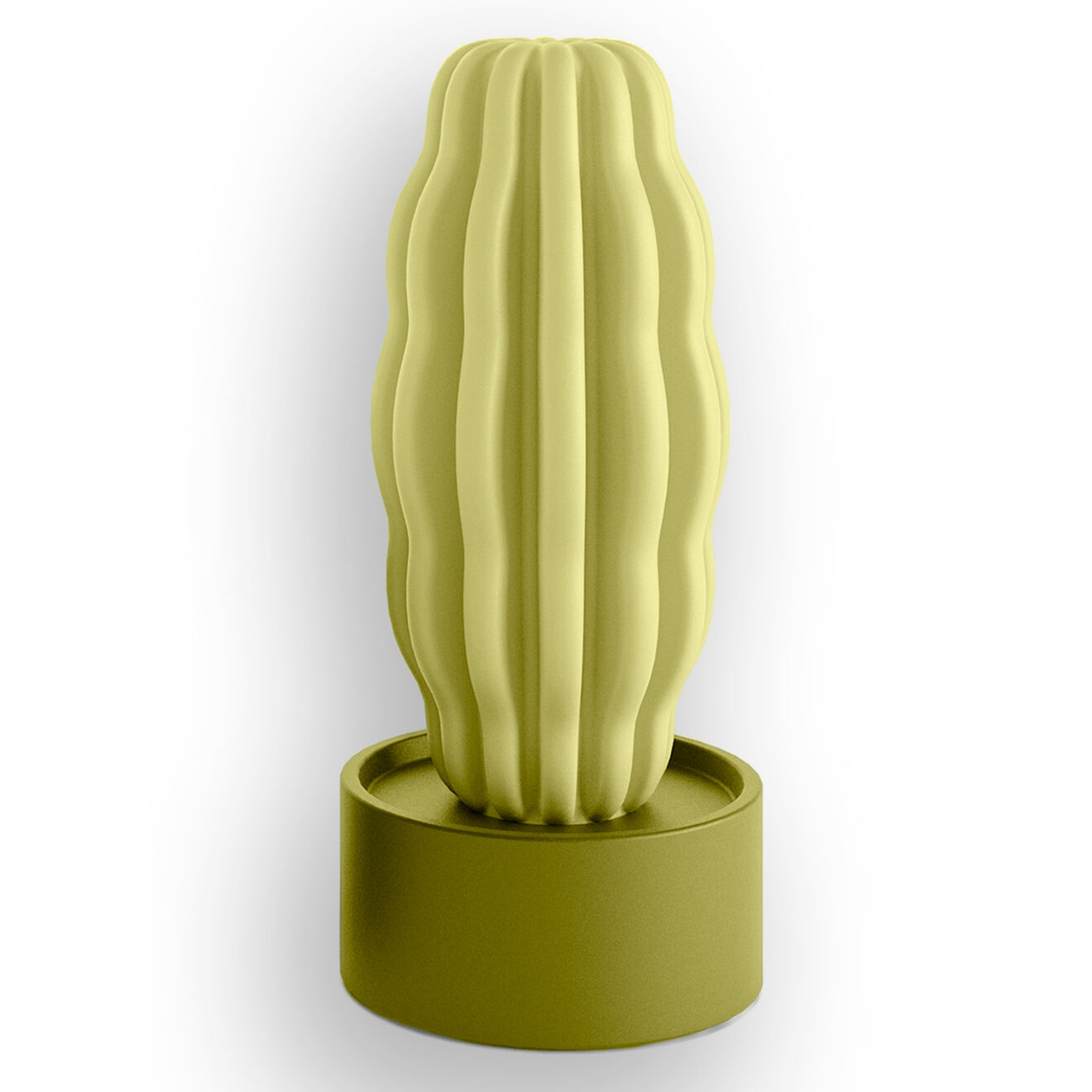 Serralunga Cactus décoratif design par alessandra baldereschi vert - 27.5x61.5x27.5 cm