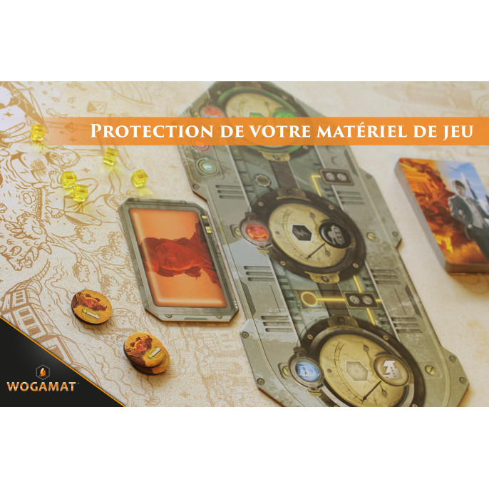 Tapis de jeu : 60x100cm - La Fresque du Passe Temps