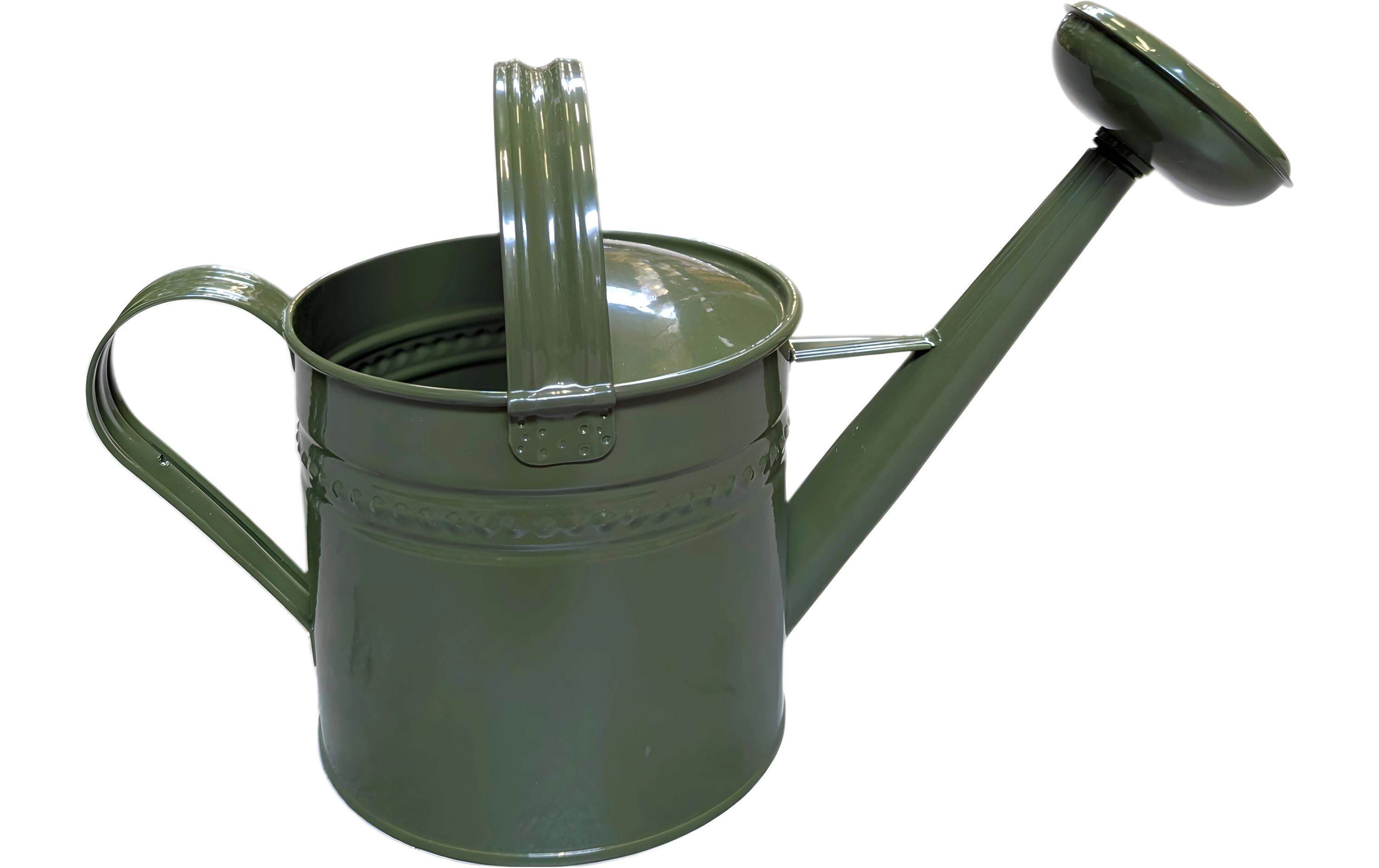 Giesskanne Flavi 25 cm, Braun/OlivgrünGiesskanne