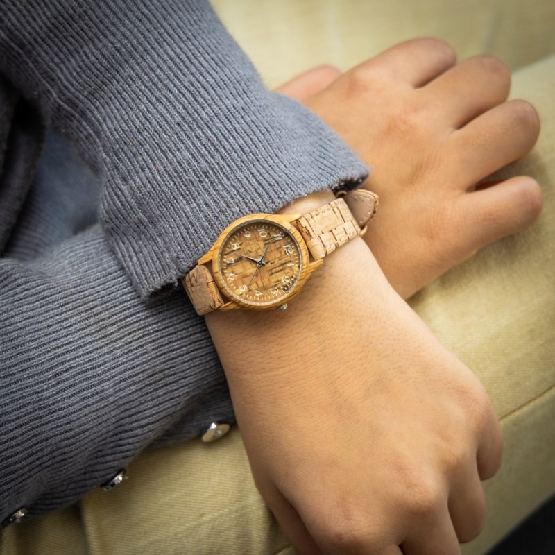 Montre Femme CHTIME bracelet Cuir Marron