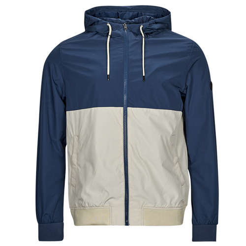 Only & Sons  - ONSGAVIN LIFE HOOD JACKET OTW VD - Bleu / Blanc