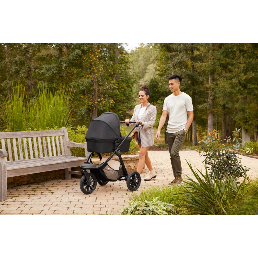 baby jogger Kombi-Kinderwagen City Mini GT2 Opulent Black inklusive Babywanne und Sicherheitsbügel