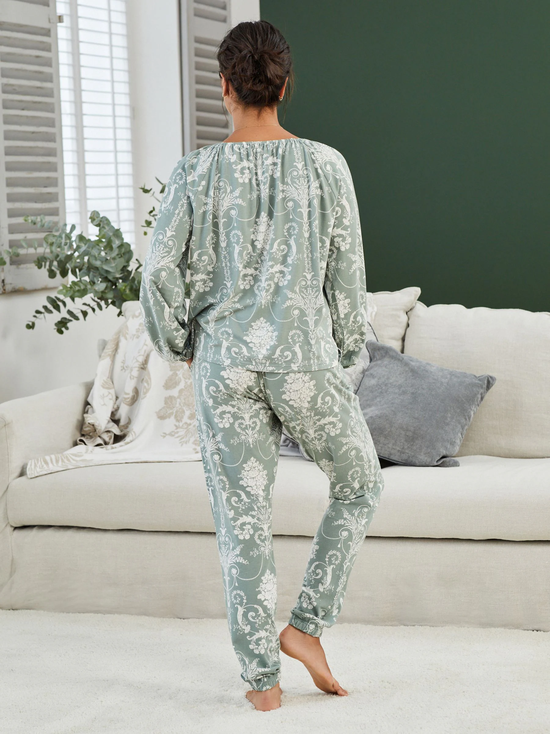 Groen - Laura Ashley pyjama's