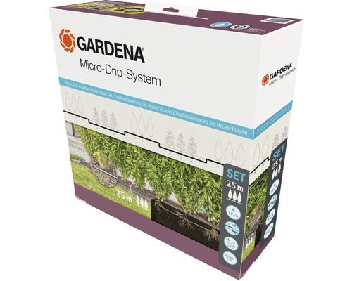 Tuinberegening GARDENA druppelbewateringsset voor heggen, 25 m