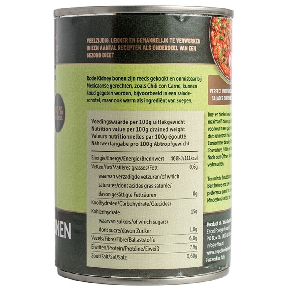3x Mediza Rode Kidney Bonen 400 gr