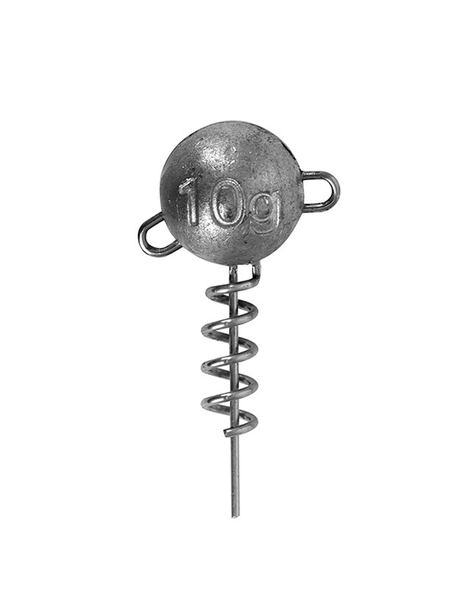 Fox Rage Corkscrew round jig heads, 3 pièces