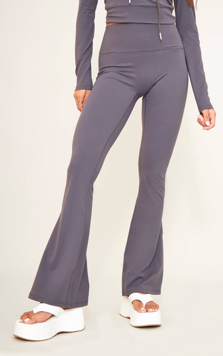 Charbon Pantalon De Yoga Évasé Ultimate Sculpt