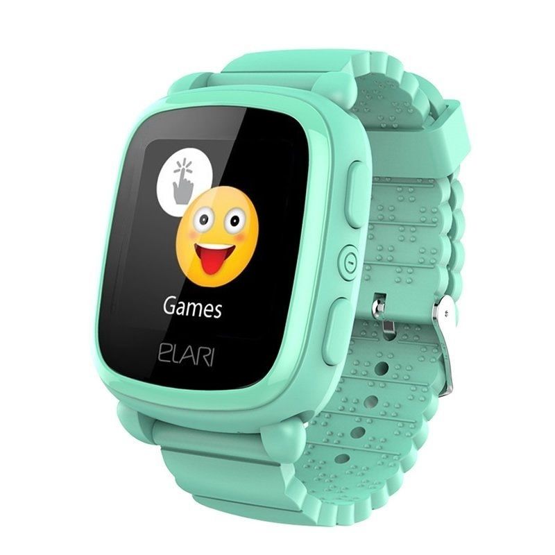 Relógio inteligente Elari Kidphone 2 Verde com Localizador para Crianças - Touchscreen Co