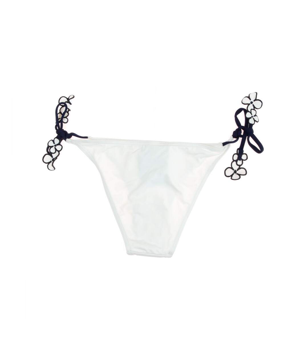 Bas de Bikini Blanc/Bleu Femme Nana Cara Julia