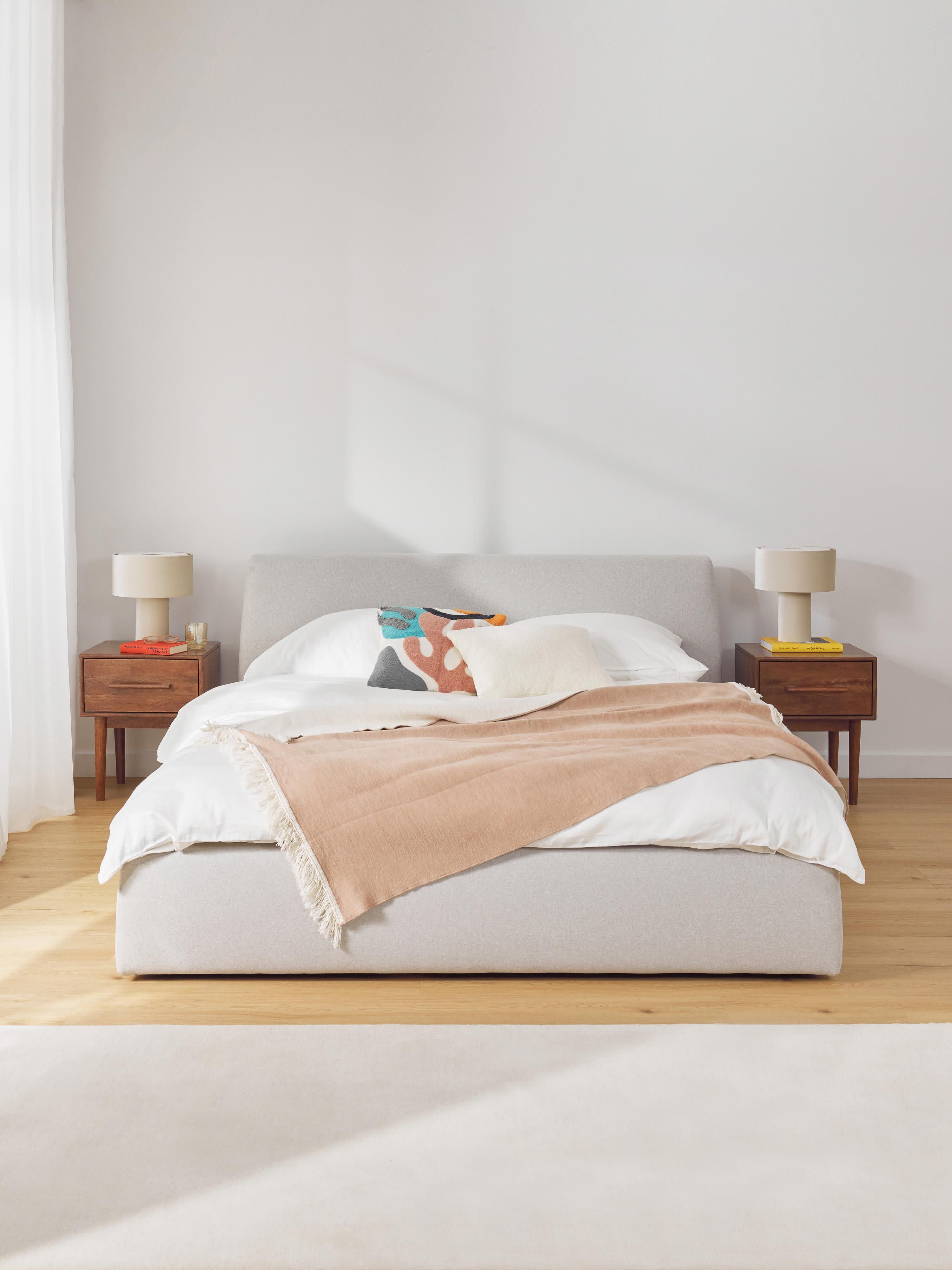 Gestoffeerd bed Cloud