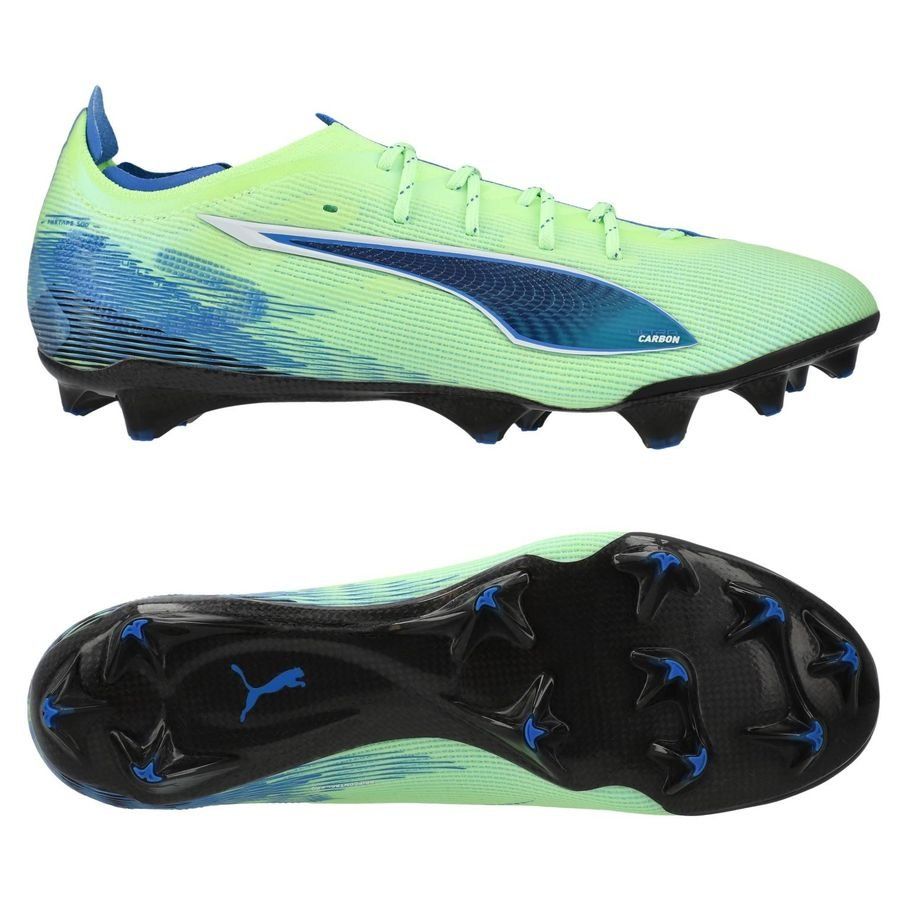 PUMA Ultra 5 Carbon FG Lights Out - Fizzy Apple/Blanc/Bleu