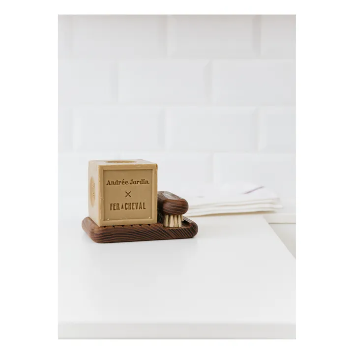 Andrée Jardin Coffret savon et brosse x Fer à Cheval