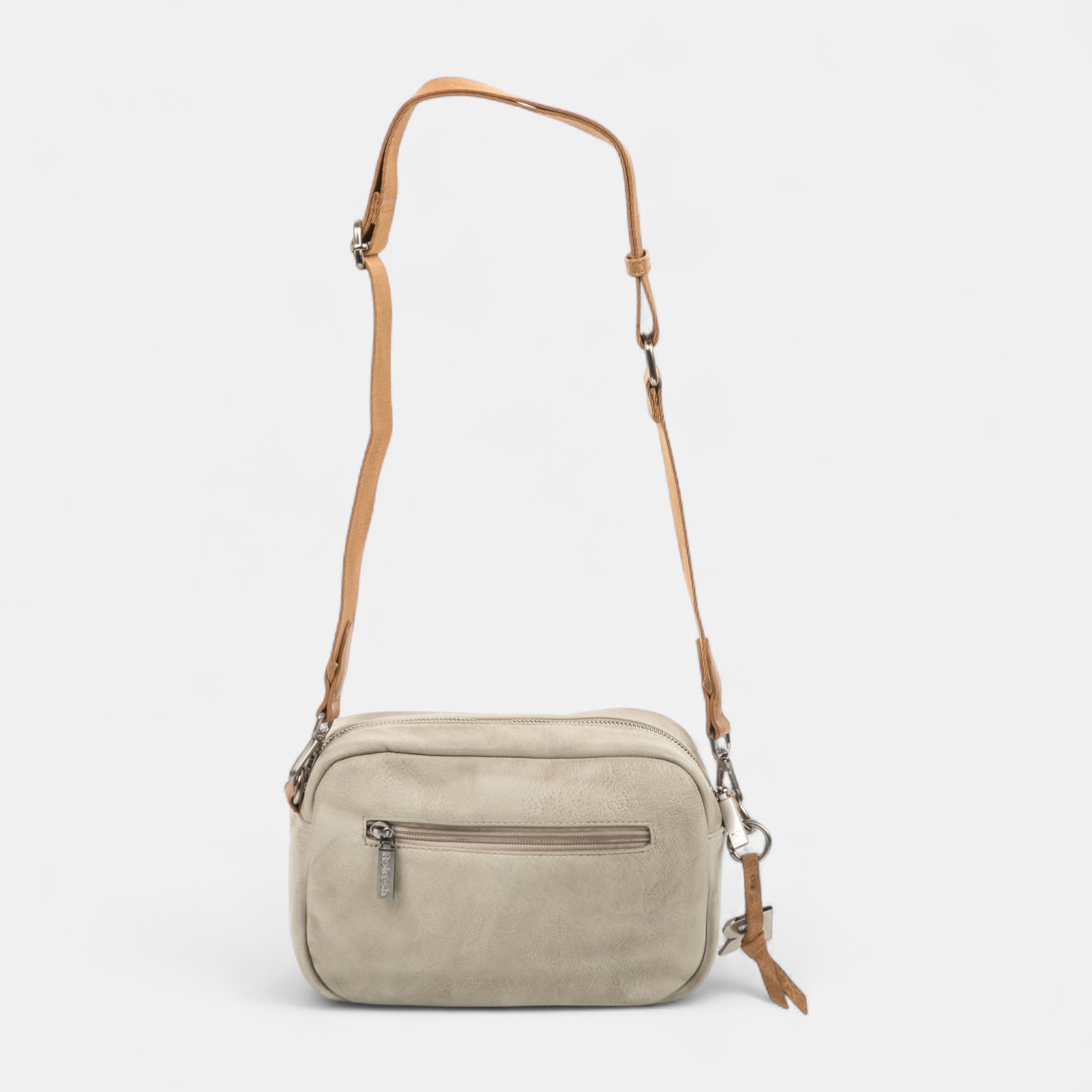 Sac bandoulière beige