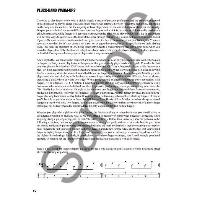 Hal Leonard - Warm-Up Exercises for Bass Guitar