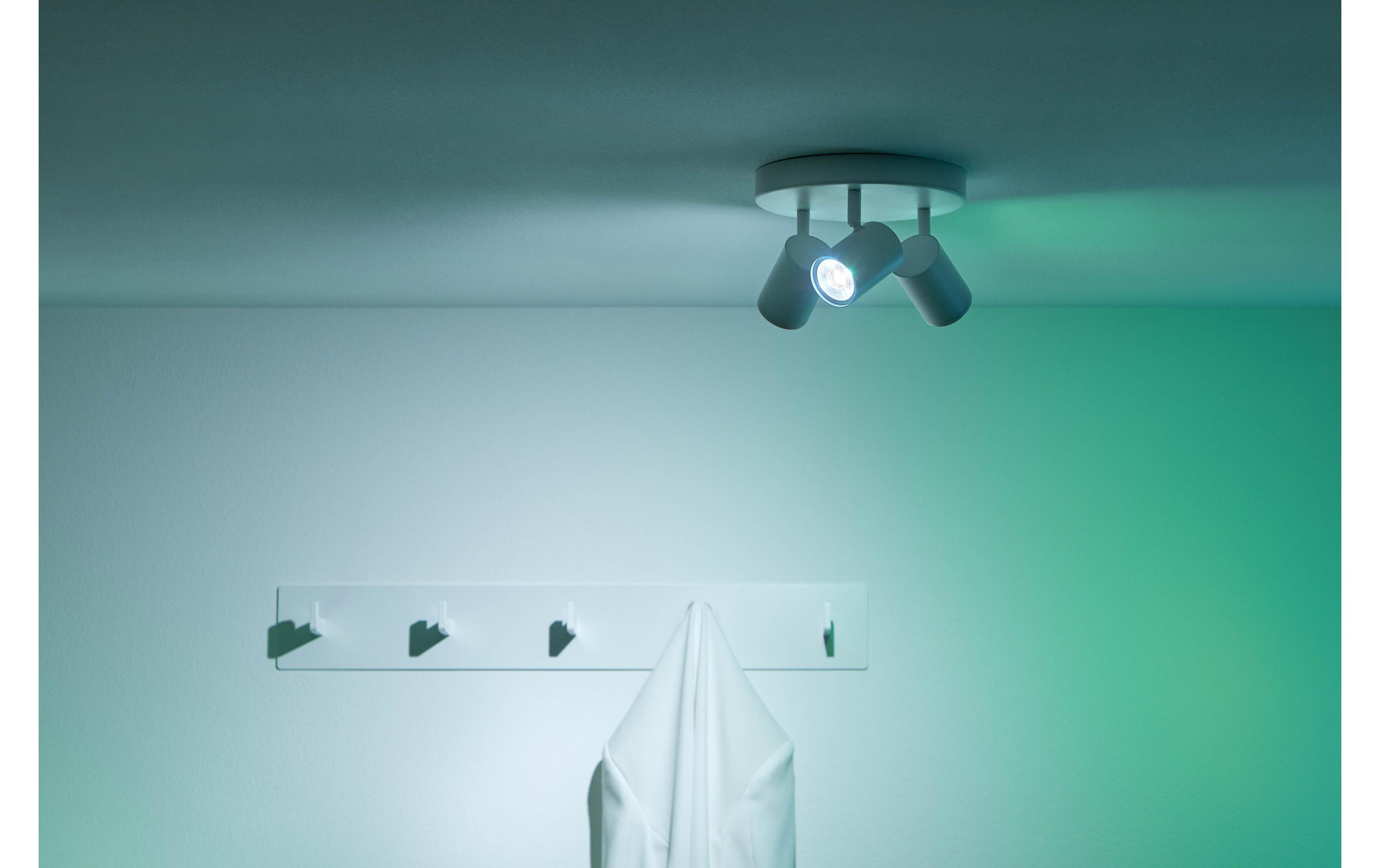 IMAGEO 3er Spot Tunable White & Color Deckenleuchte WeissLED Deckenleuchte RGB