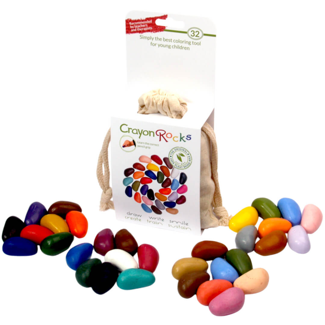 Crayon rocks waskrijtjes 32 st in 32 kleuren CR.CMU.32