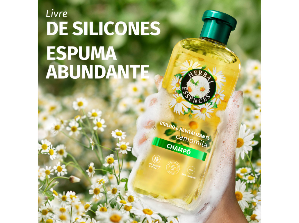CHAMPÔ HERBAL CAMOMILA BRILHO 350ML