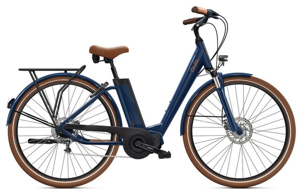 Vélo de Ville Électrique O2 Feel iVog City Up 5.1 Univ Shimano Nexus 7V 360 Wh 26'' Bleu Boréal