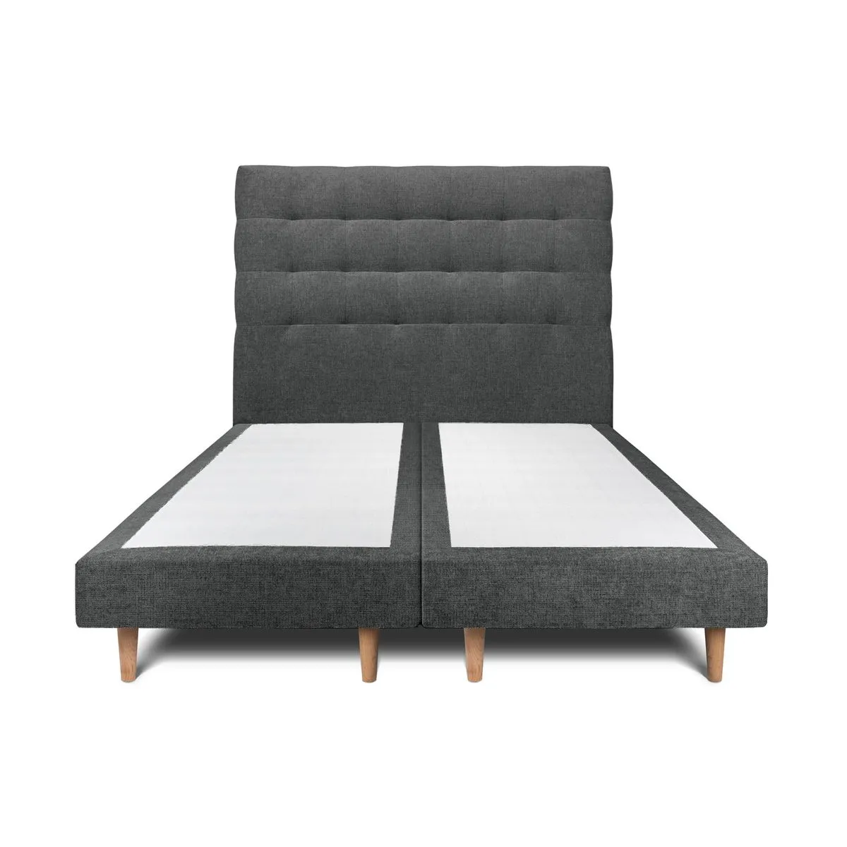 Sommeil de Plomb Lit 160x200 cm - Gris Anthracite