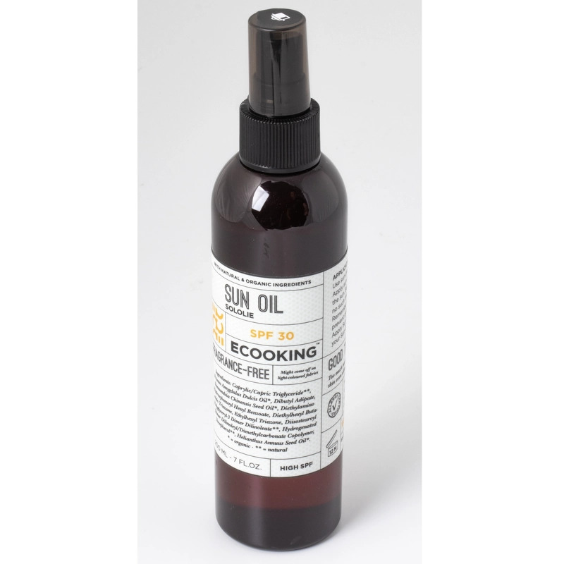 Ecooking Sun Oil Fragrance Free SPF 30 - 200 ml