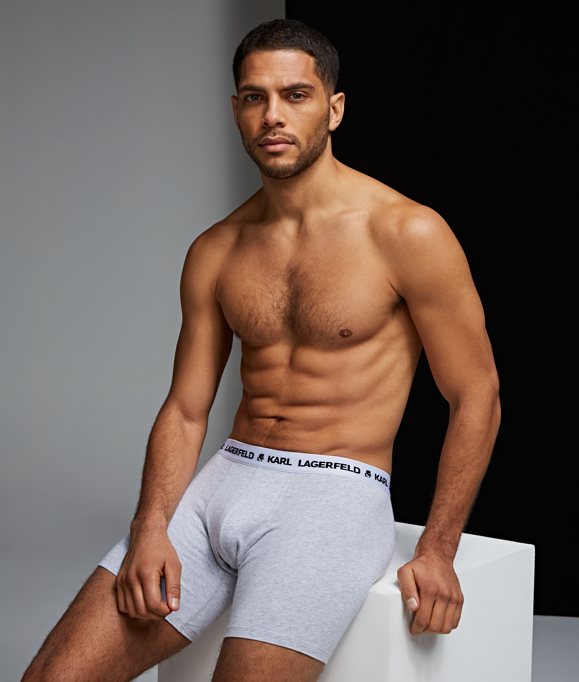 BOXERS À LOGO - LOT DE 3