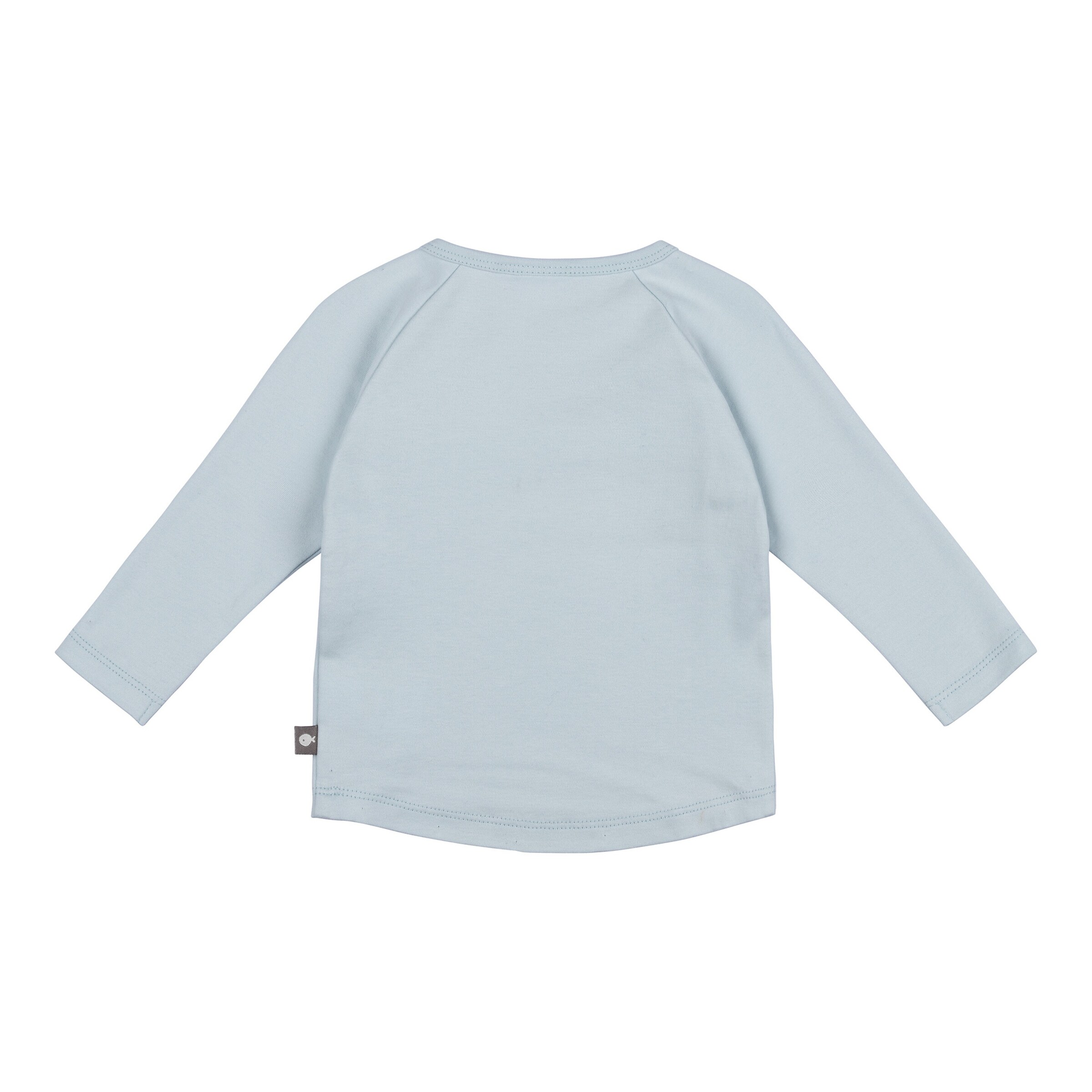 Bornino - Lieblinge Raglanshirt langarm Wale hellblau
