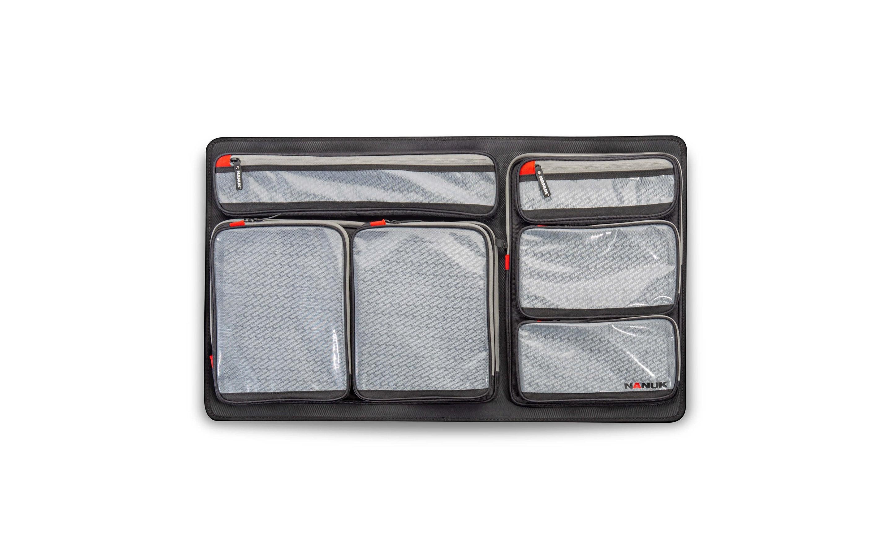 Einbaurahmen Deckel Organizer für Mod. 963/965<br>Hochwertiger Organizer für den Deckel des Kunststoffkoffers 963/965