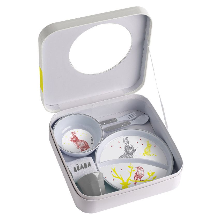 Coffret repas Bunny - Doré