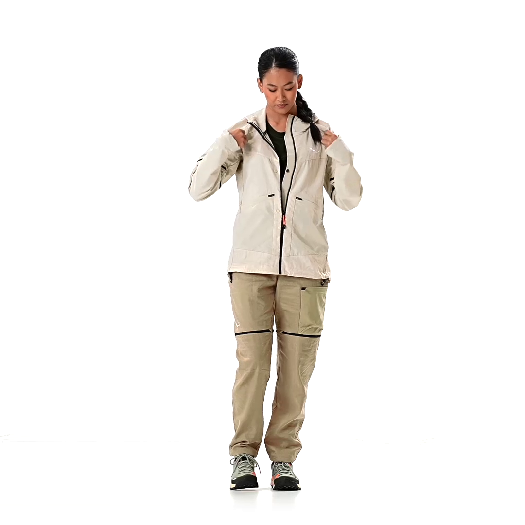 Puez Hemp Durastretch Hybrid 2 in 1 Jacke Damen