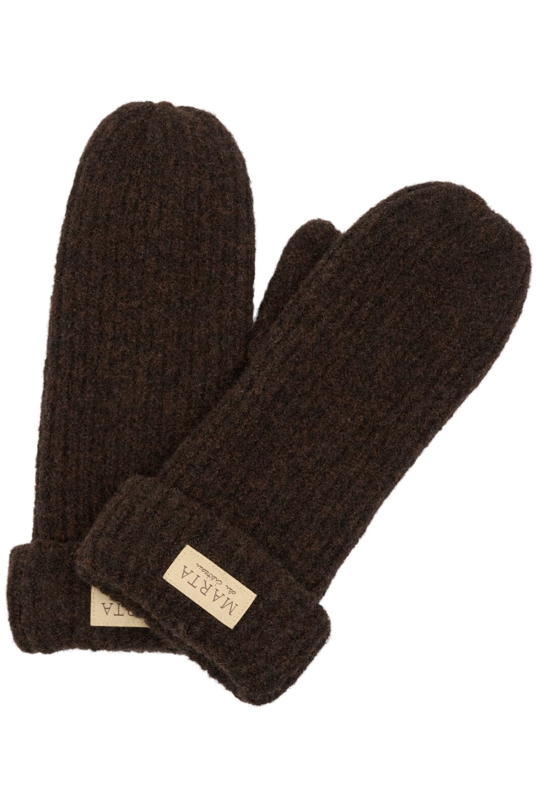 Marta Du Chateau Marta Knit Mitten 26208 brown