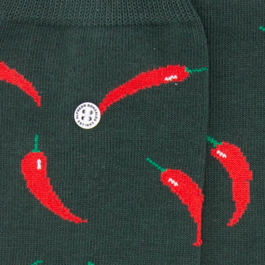 ALFREDO GONZALES groene alfredo gonzales sokken red peppers