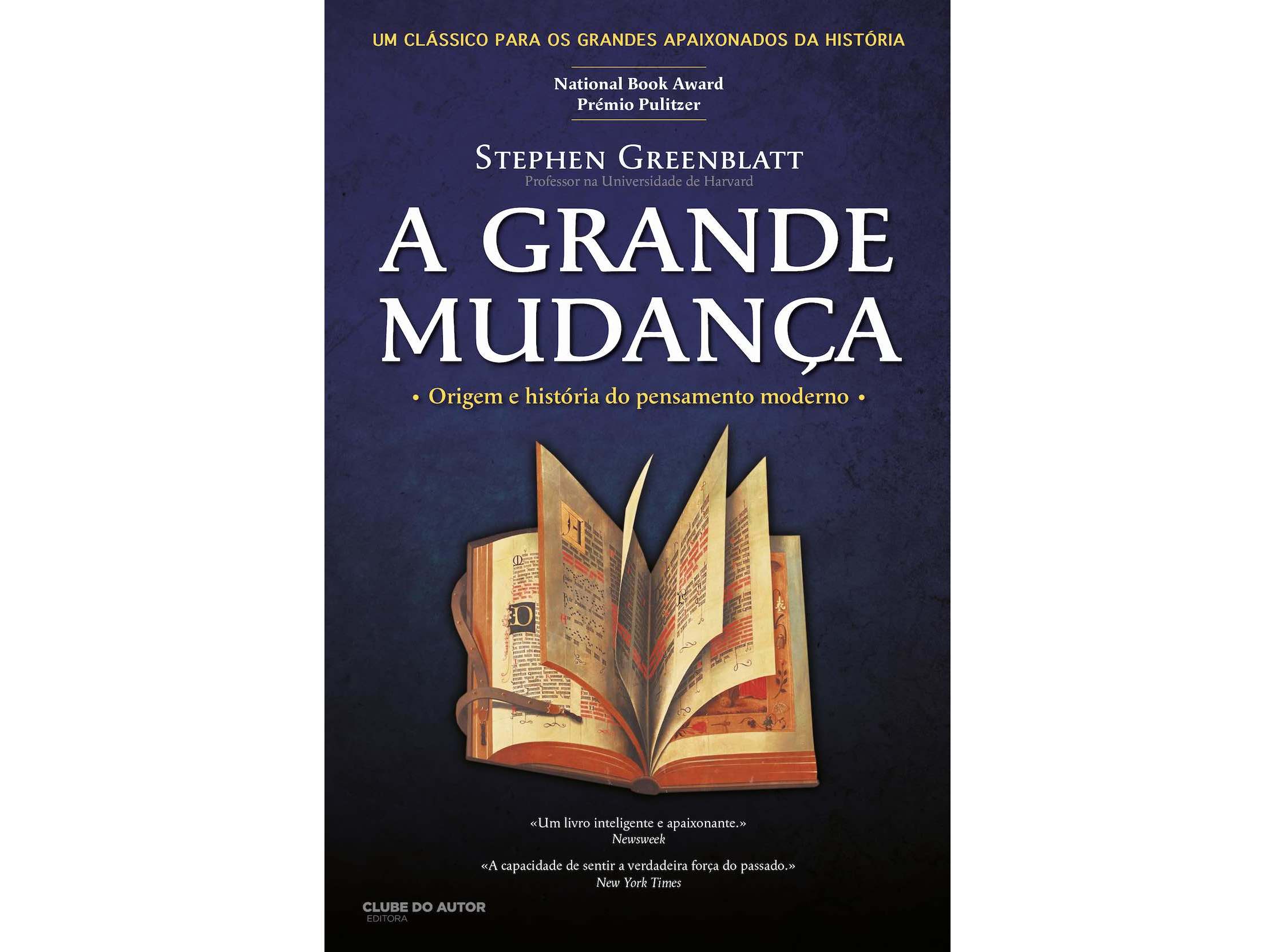 LIVRO GRANDE MUDANÇA DE STEPHEN GREENBLATT