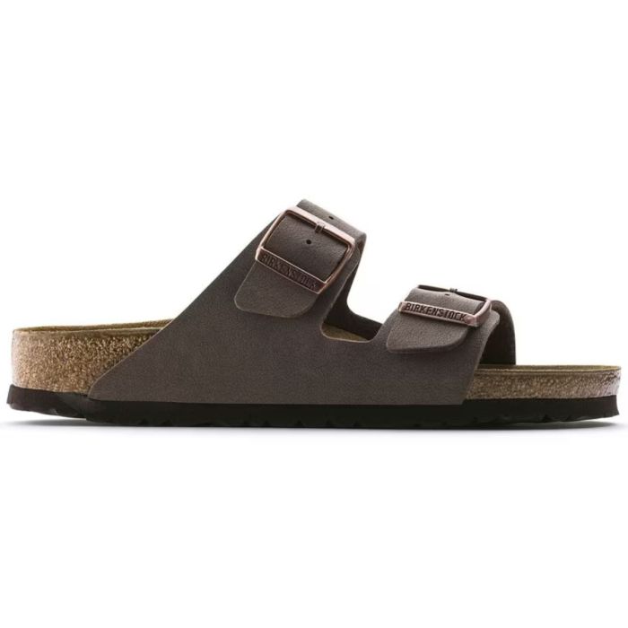 Birkenstock Unisex Sandal Arizona Regular Birko-Flor Nubuck Brun