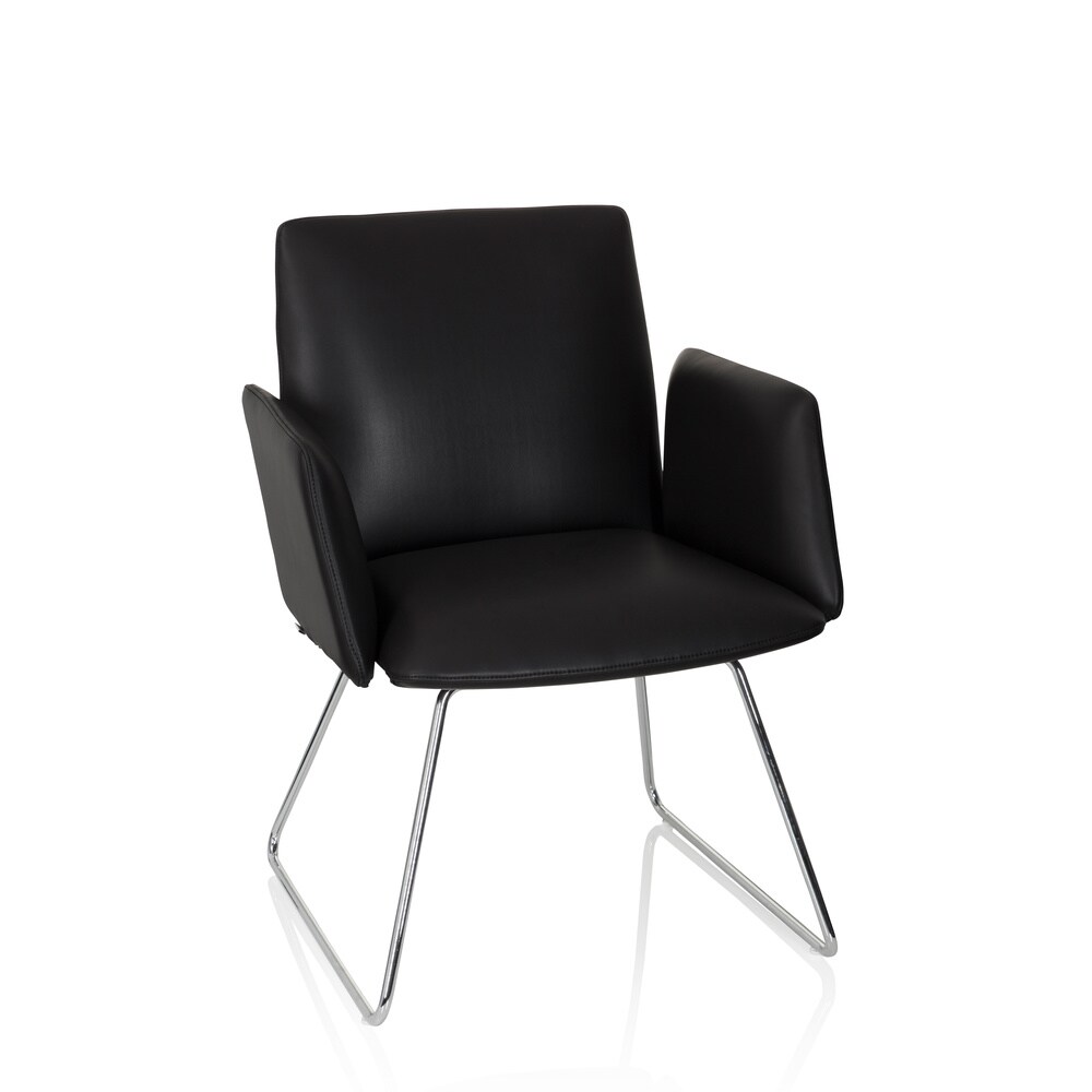 Polsterstuhl DESIGNIA V Kunstleder mit Armlehnen hjh OFFICE