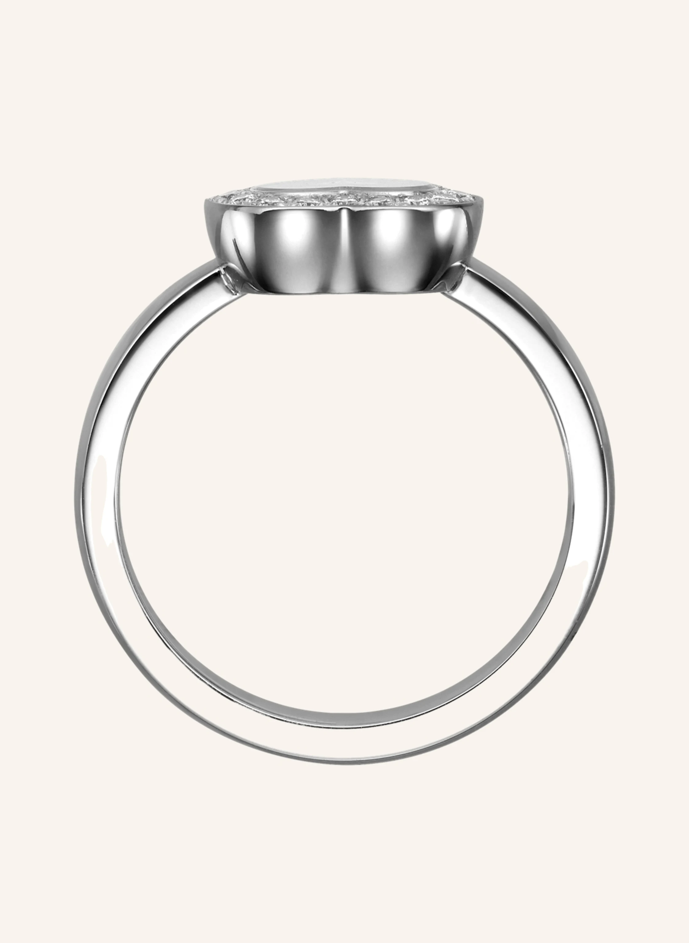 Chopard Ring HAPPY DIAMONDS ICONS Ring aus 18 Karat Weißgold und Diamanten