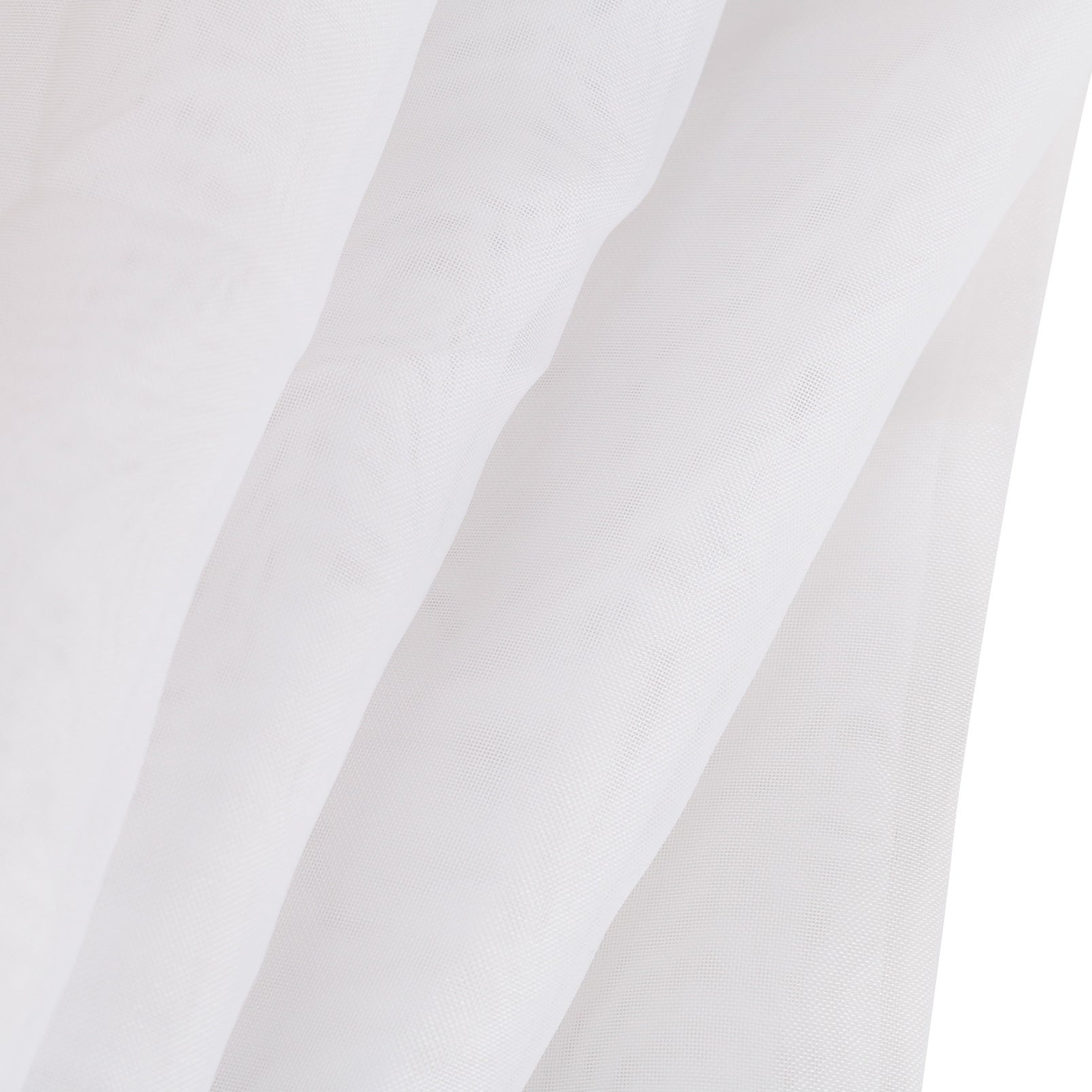 Buhnenmolton Voile 64 theaterdoek strak met ringen 600x400 (wit)