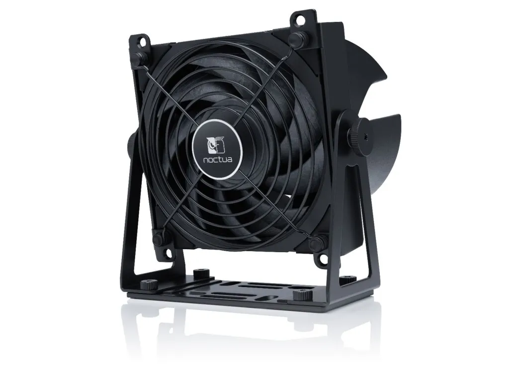 Noctua Home NV-FS1 - Køleventilator - på bord, vægmonteret - 12 cm - sort