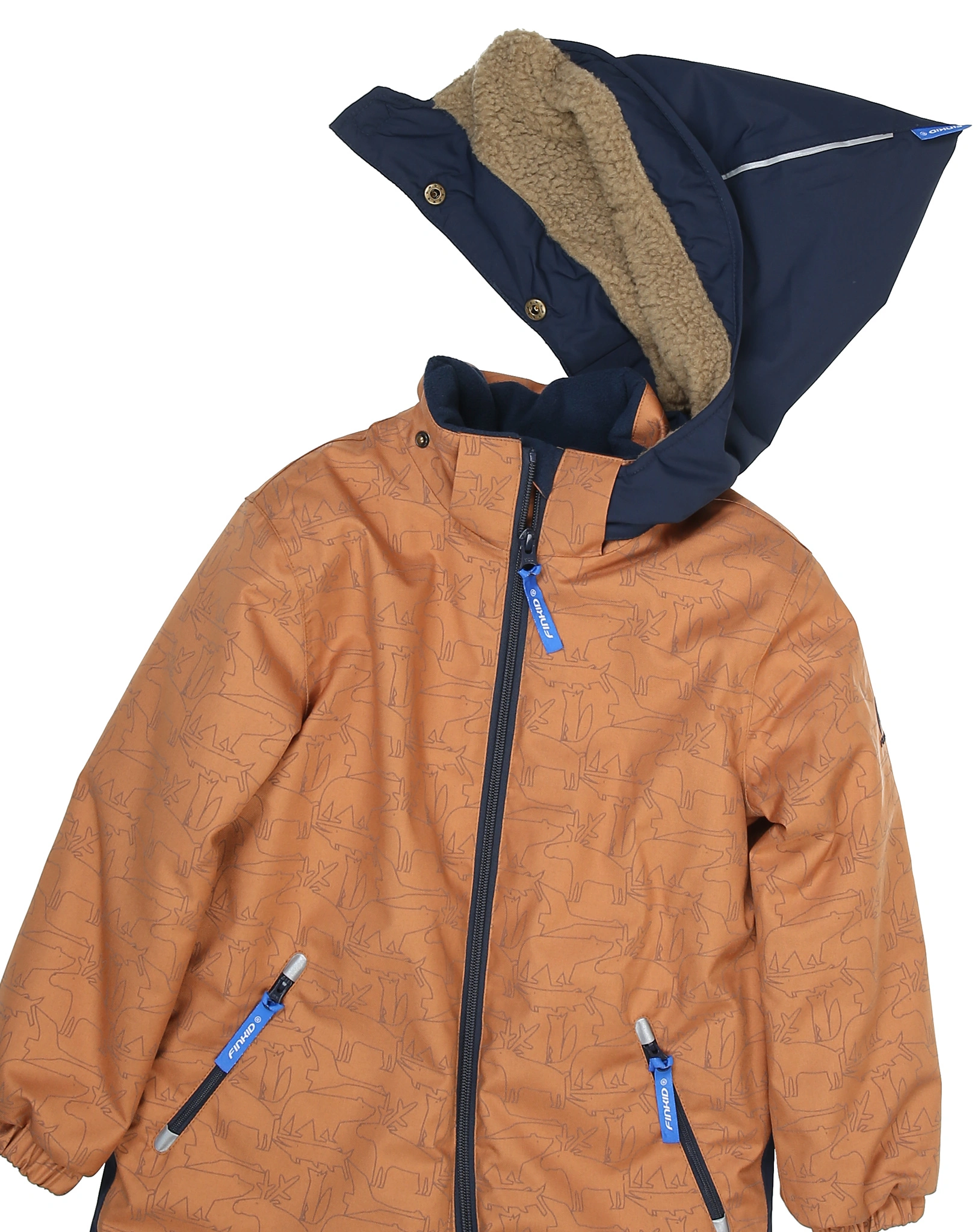 Winteroverall TURVA ICE in almond/navy