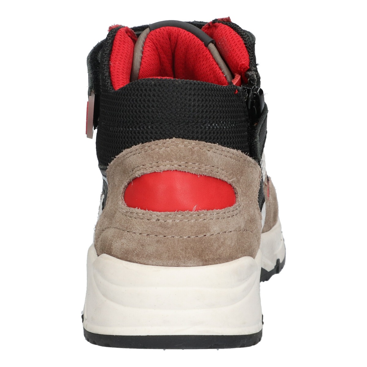 Fabio Flow - Hoge Sneakers Braqeez Rood