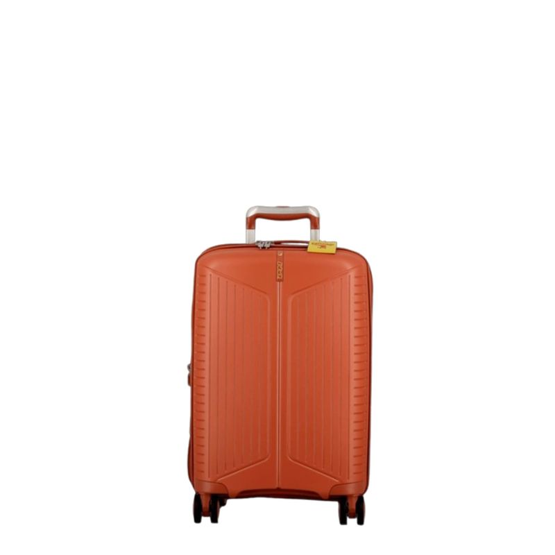 Valise cabine rigide extensible Évaé 55 cm Terracotta