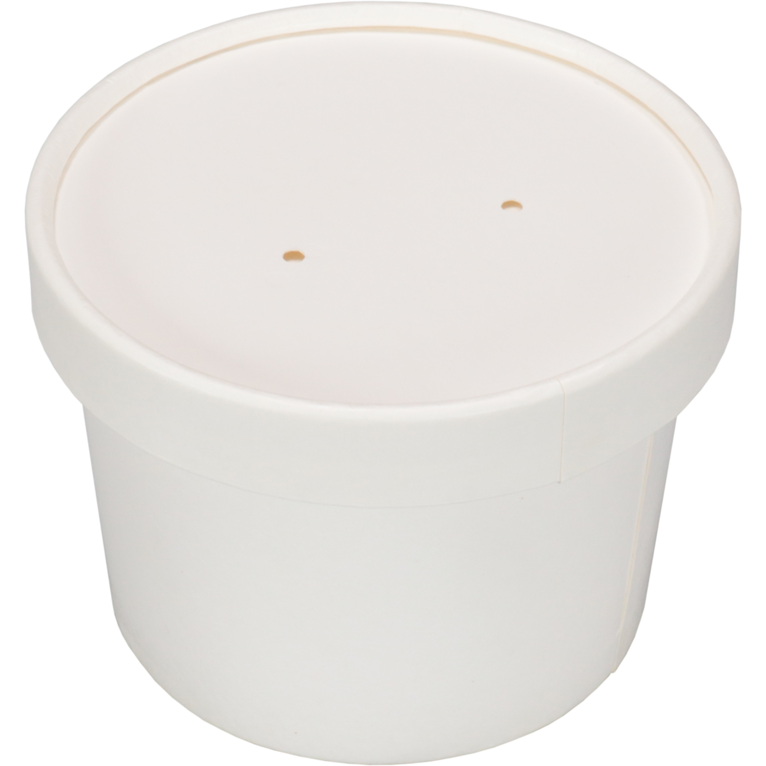 Depa Deksel, soepbeker, Karton + PE, rond, Ø90mm, wit