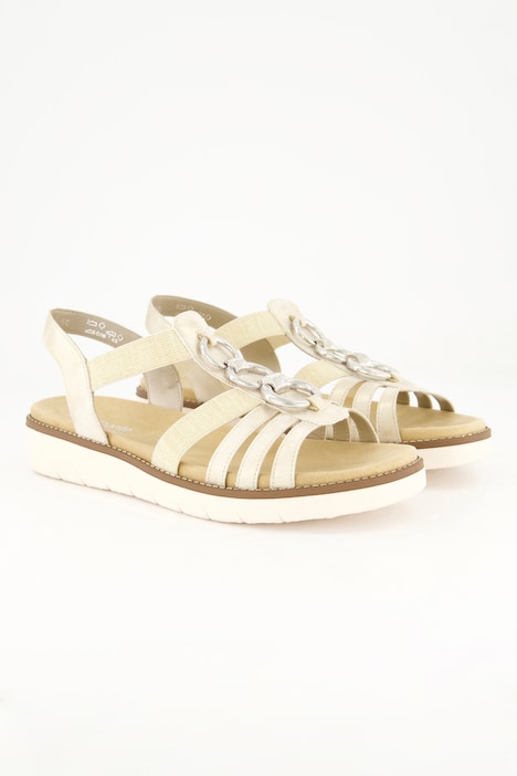 Sandalen, Remonte Soft, Wechselfußbett, Weite F 1/2