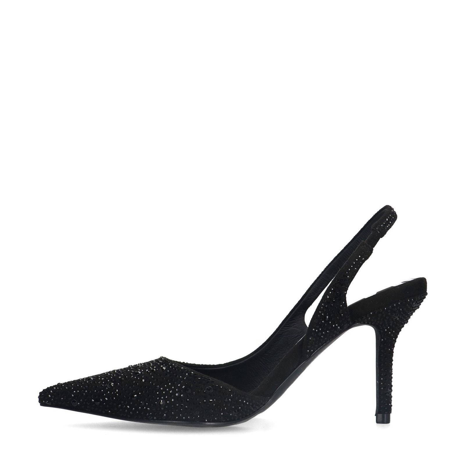 Sacha slingback pumps zwart