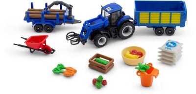 Maisto Mini Working Machines Bondegårdssett New Holland