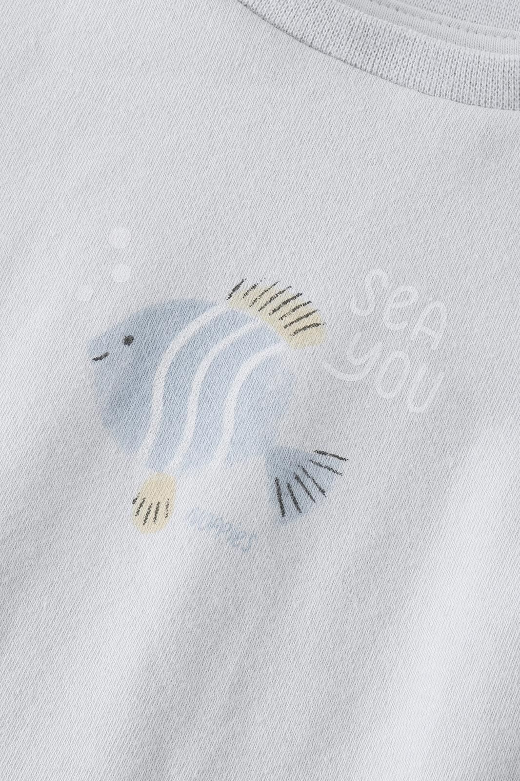 Noppies Newborn T-shirt - Dawn Blue