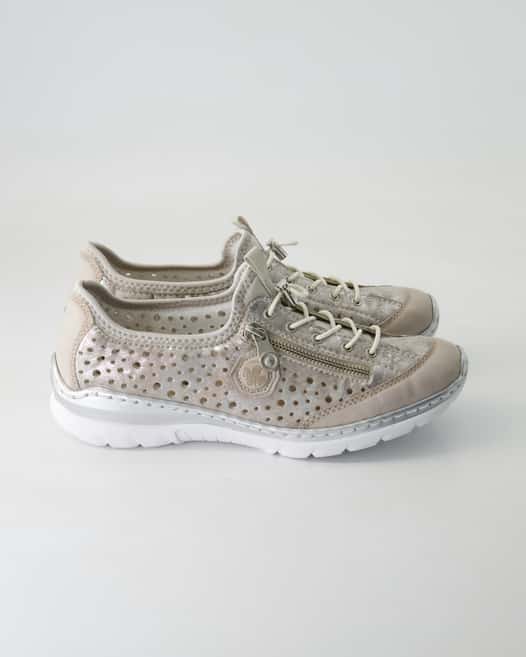 Rieker Eagle Sneaker in Beige
